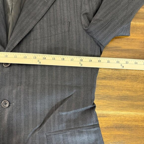 Loro Piana Wool 3 Button Blazer Sport Coat Size 40 - Picture 8 of 11
